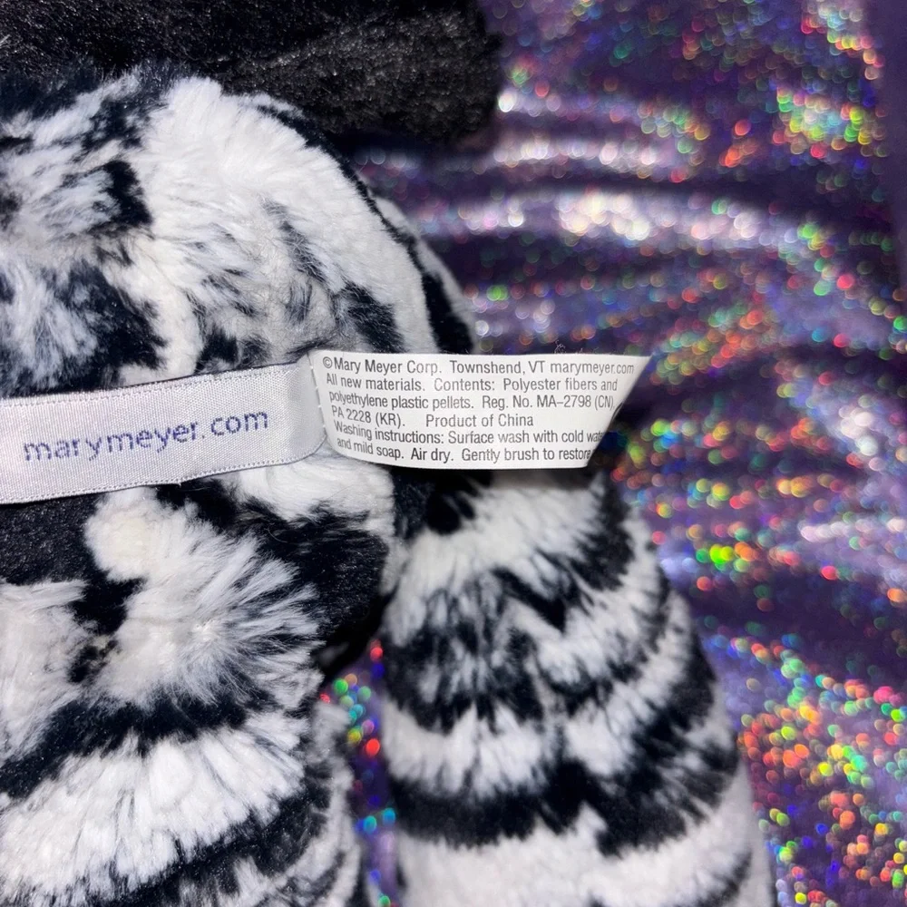 Mary Meyer Marshmallow Zebra Plush